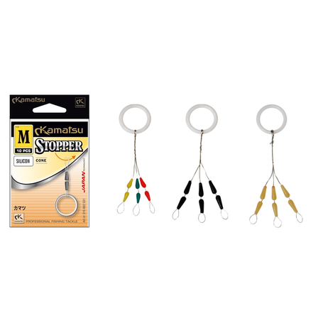 Stoper kamatsu black rubber L