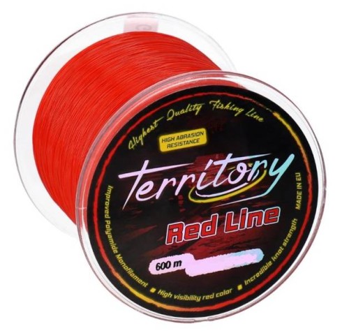Mikado żyłka territory red line 0.26mm 600m
