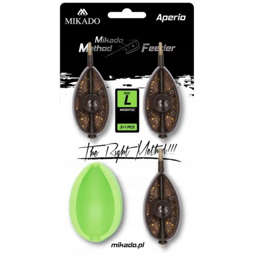 Zestaw method feeder aperio 3x20g Mikado