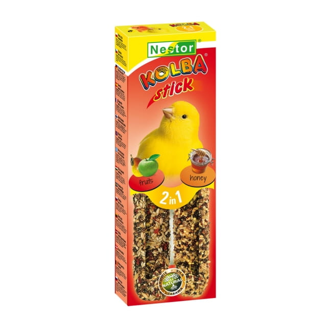 Kolba dla kanarka miodowo owocowa Nestor