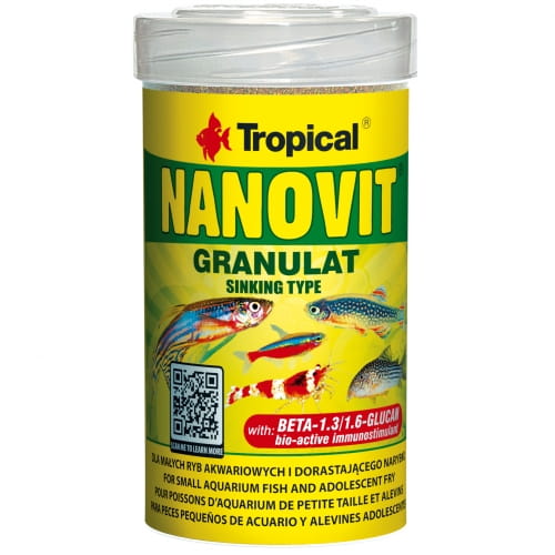 Nanovit granulat sinking Tropical