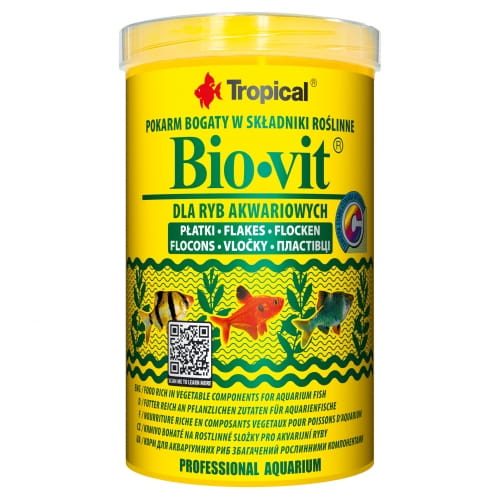 Bio-vit pokarm dla rybek Tropical 250ml