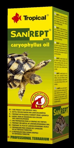 Sanirept preparat do pielęgnacji skorupy Tropical