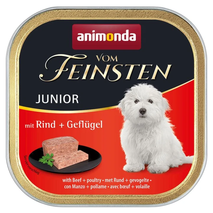 Animonda vom feinstein junior z wołowiną i drobiem