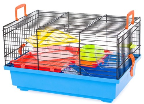 Klatka mysz chomik inter-zoo żółtta