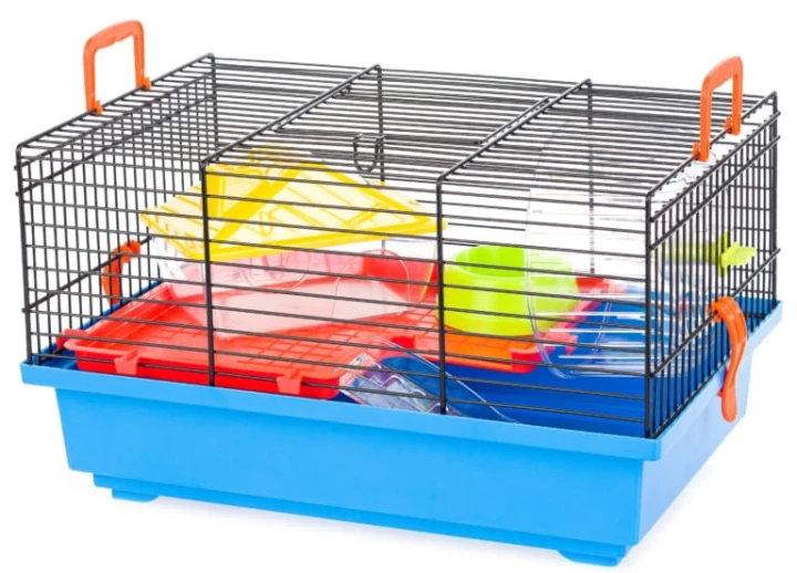 Klatka mysz chomik inter-zoo żółtta
