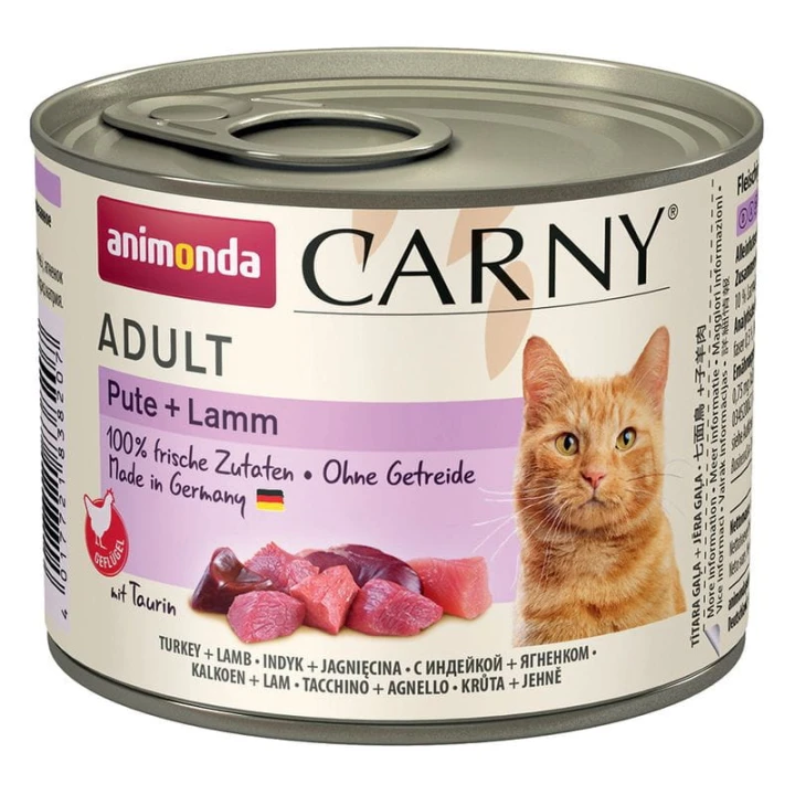 Animonda carny adult indyk jagnięcina 200g