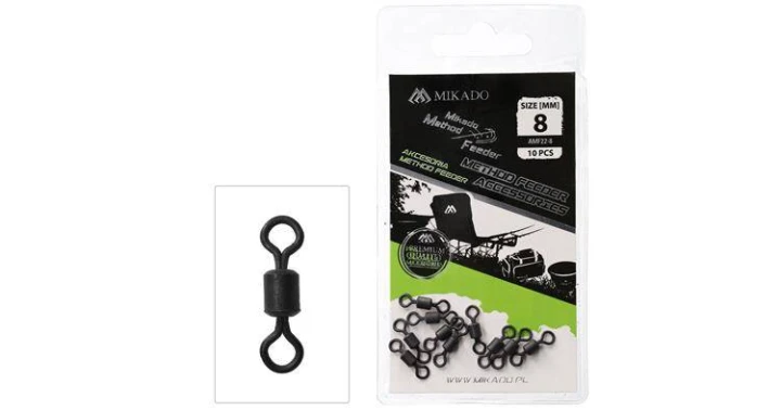 Krętlik mikado method feeder swivel nr8 amf22-8