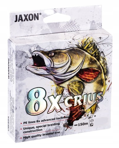Plecionka 8x crius Jaxon 0.14mm