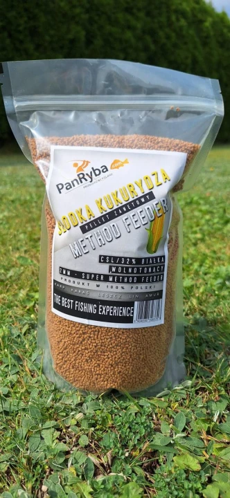 Pan Ryba pellet słodka kukurydza method feeder