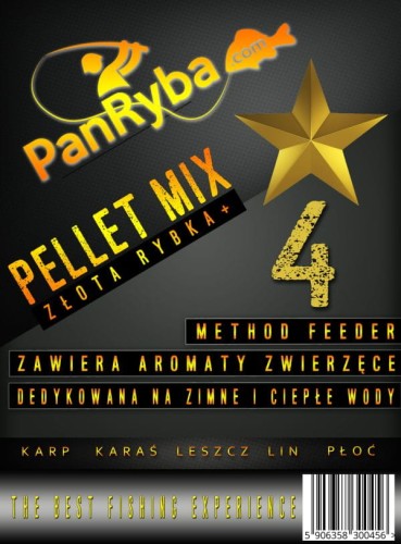Pellet złota rybla +4 Pan Ryba