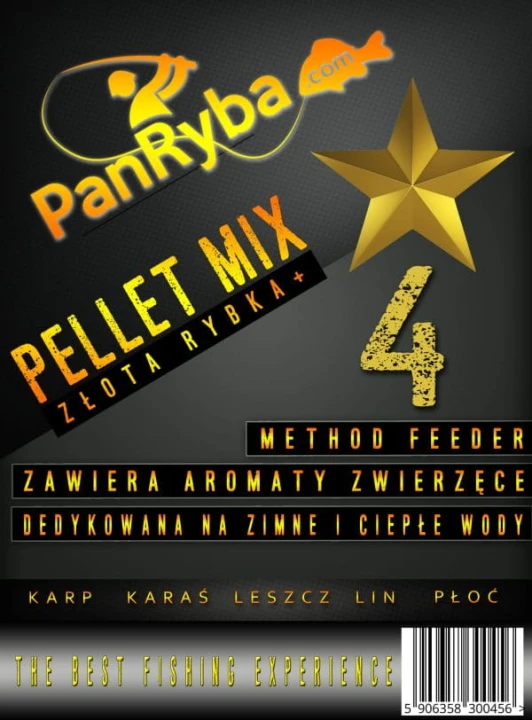 Pellet złota rybla +4 Pan Ryba