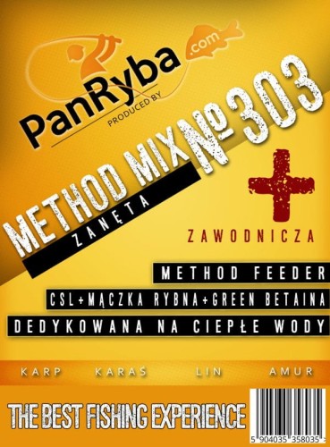 Zanęta method mix 303 zawodnicza Pan Ryba