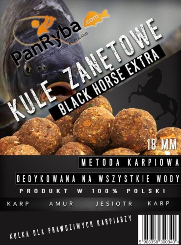 KULKA PROTEINOWA PAN RYBA BLACK HORSE EXTRA 18MM