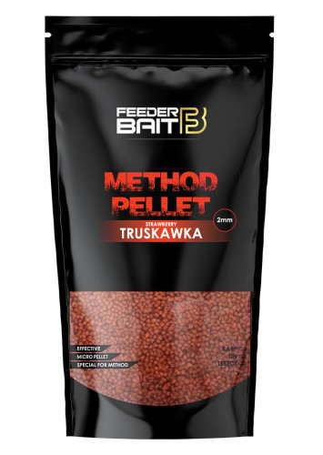 Method pellet 2mm truskawka feederbait