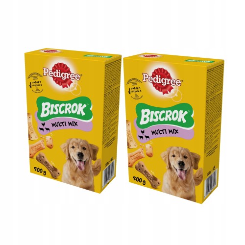 PEDIGREE BISCROK MULTI MIX 500G