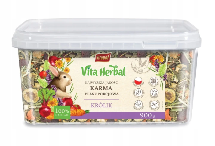 VITA HERBAL KARMA PEŁNOPORCJOWA KRÓLIK