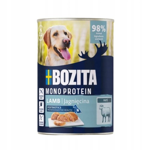 Karma mokra monoproteina jagnięcina Bozita 400g