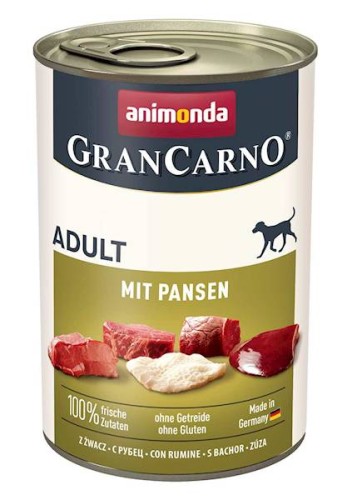 Animonda grancarno dorosły pies 400g ze żwaczem