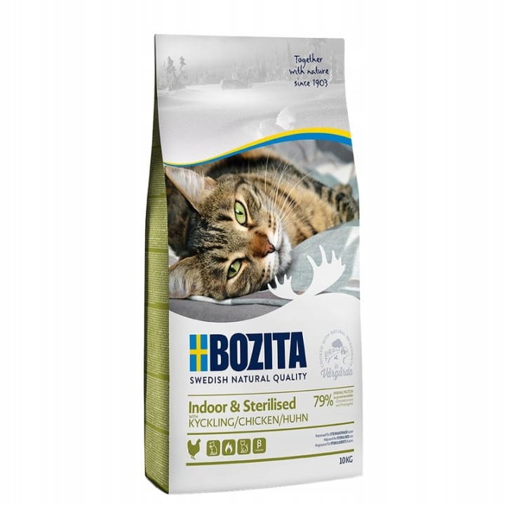 BOZITA Indoor &amp; Sterilised Kurczak Chicken 10kg