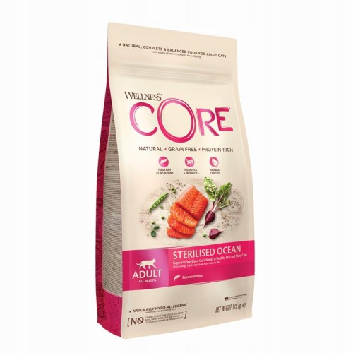 WELLNESS CORE KOT STERILISED OCEAN 1.75KG
