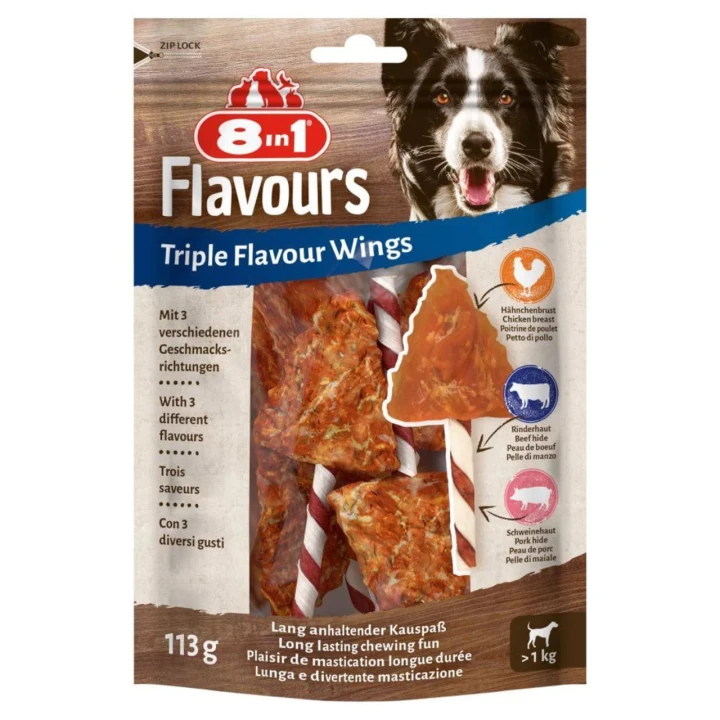 Przysmak triple flavour wings 113g