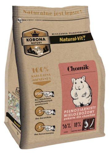 Korona Natury natural-vit chomik 750g