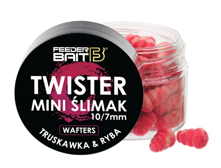 Twister mini ślimak truskawka feederbaits