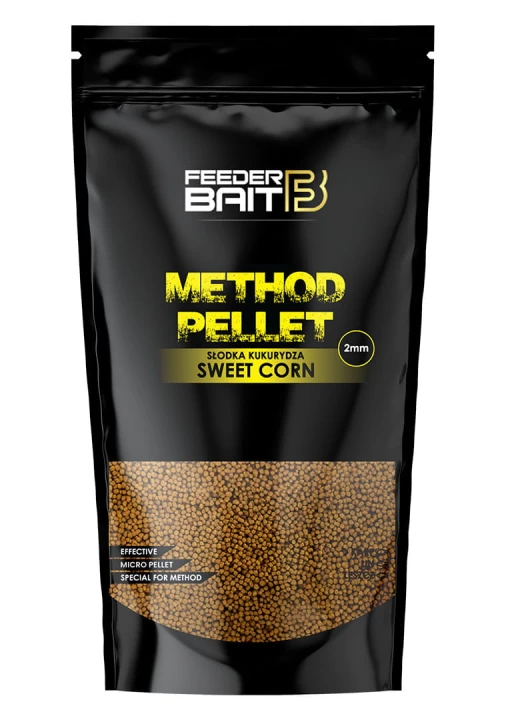 Method pellet 2mm słodka kukurydza feederbait