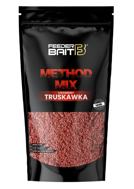 Zanęta method mix truskawka feederbait