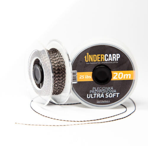 Plecionka przyponowa ultra soft 25lbs 20 m undercarp