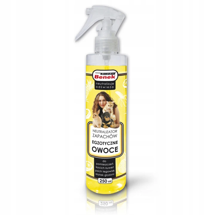 NEUTRALIZATOR ZAPACHÓW 250ML SUPER BENEK SPRAY EGZ
