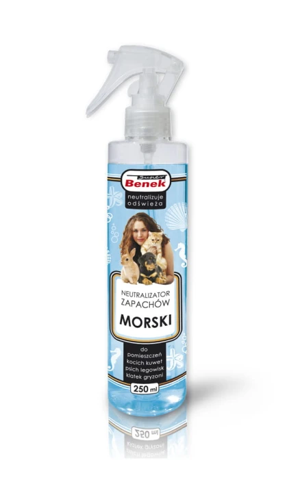 BENEK NEUTRALIZATOR ZAPACHÓW MORSKI 250ML