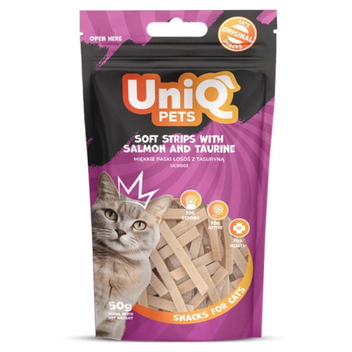 Przysmak dla kota łosoś 50g Uniq Pets