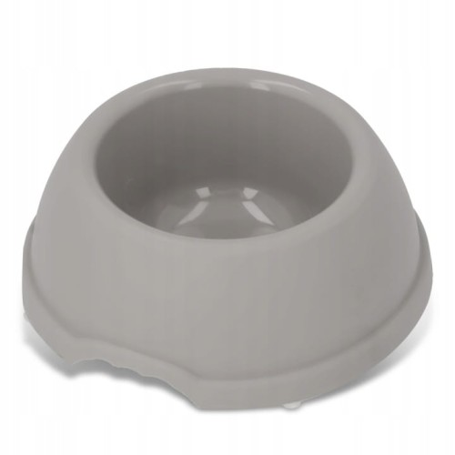 BK MISKA PLASTIKOWA SZARA PIES/KOT BK-14244