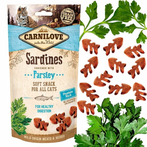 CARNILOVE KOT 50G KACZKA SARDYNKA +NATKA PIETRUSZK