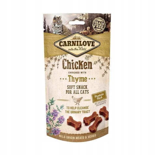 CARNILOVE KOT 50G KACZKA KURCZAK + TYMIANEK