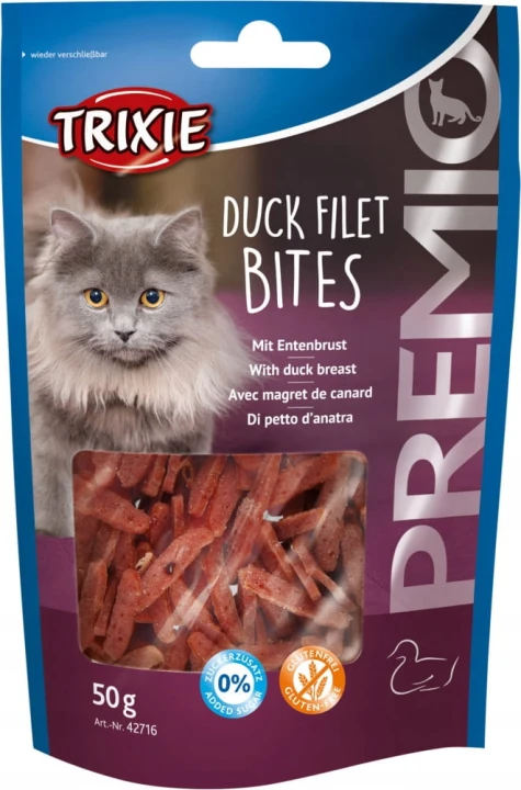 PRZYSMAK DLA KOTA DUCK FILET BITES TX-4716