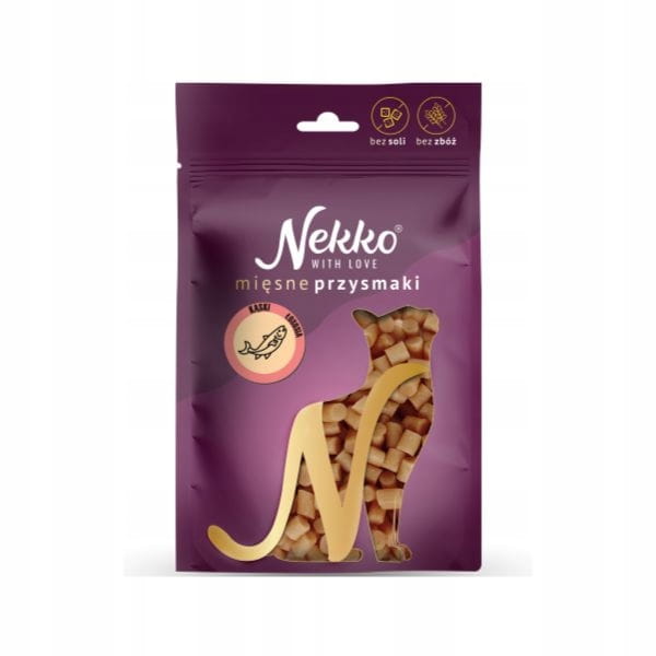 PRZYS.NEKKO 50G KOT KURCZAK Z ŁOSOSIEM