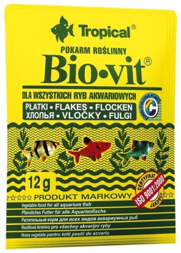 Pokarm bogaty w składniki roślinne bio-vit 12g