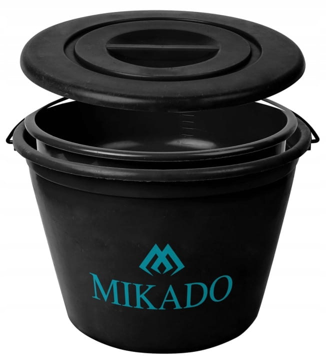 WIADRO MIKADO 25L MISKA I POKRYWKA UABW-25-SET