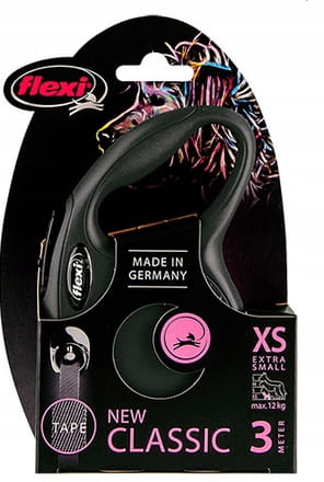 SMYCZ FLEXI NEW CLASSIC TAŚMA XS 3 METRY CZARNA