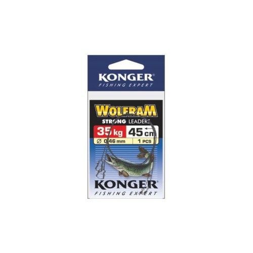 Przypon stalka wolfram 35kg/35cm Konger