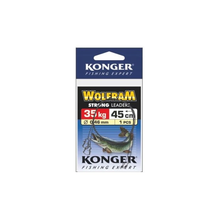 Przypon stalka wolfram 35kg/35cm Konger