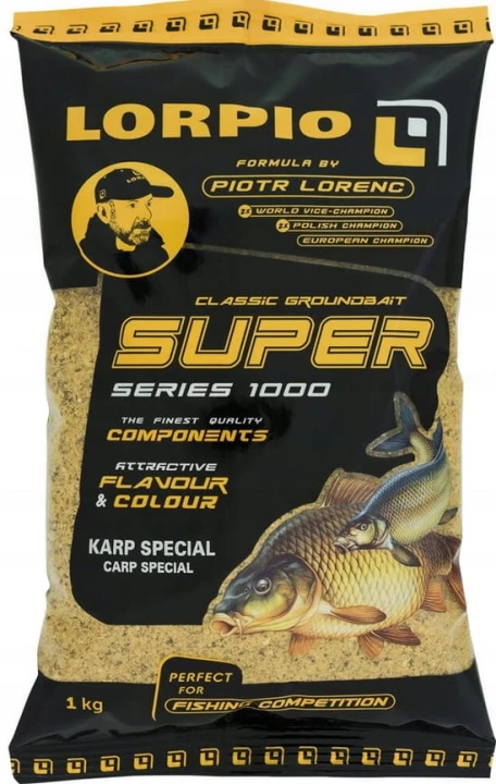 Zanęta Lorpio super 1kg karp specjal