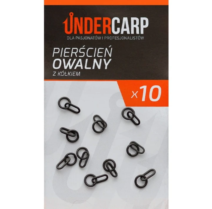 Pierścień owalny z kółkiem undercarp