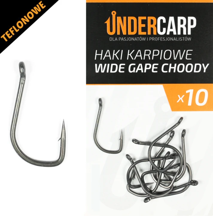 Haki karpiowe wide gape choddy 4 undercarp